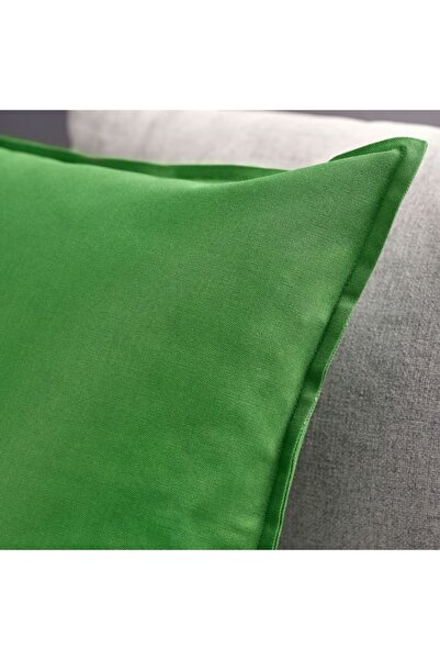 IKEA GURLI Cushion Cover, Bright Green, 50x50 cm - 100% Cotton by IKEA
