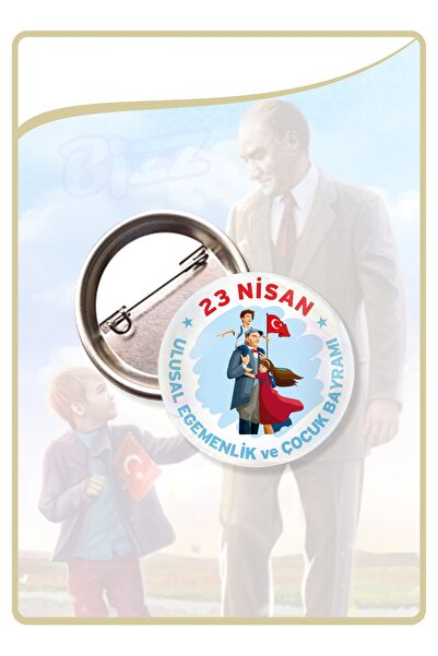 B Ajans Bizz 23 Nisan Rozet Seti - 19 (TOPLAM 10 PARÇA)