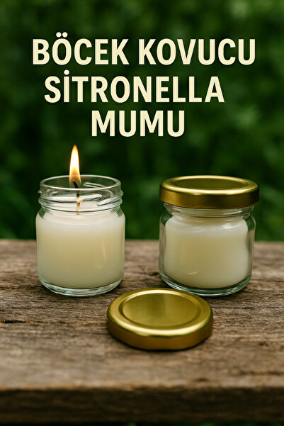 petlovebutik Sitronella Mumu - Dış ve İç ortam Böcek & Sivrisinek Kovucu