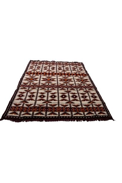 smart home Excellent Syrian double-sided rug with a velvety texture with beautiful pattern made of high-quality