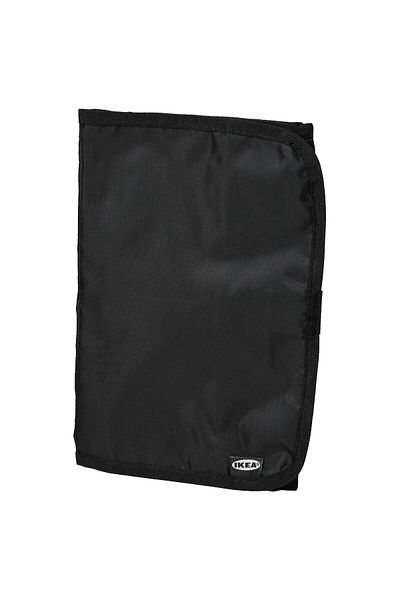 IKEA FODERSKOPA Cable organizer bag, black