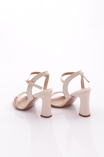 DGN Γυναικεία Αξεσουάρ Παπούτσια με τακούνι Μπεζ Ροζ Πέτρα 91221033