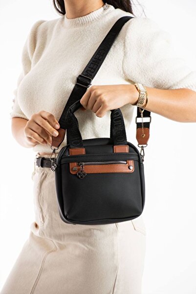 Berlin bags Round Çok Gözlü Çapraz Askılı Omuz Ve El çantası