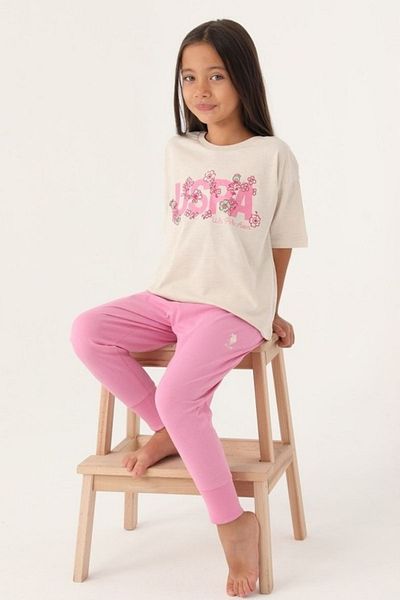 U.S. Polo Assn. Set de pijamale Dulce pentru fete Regret Belt