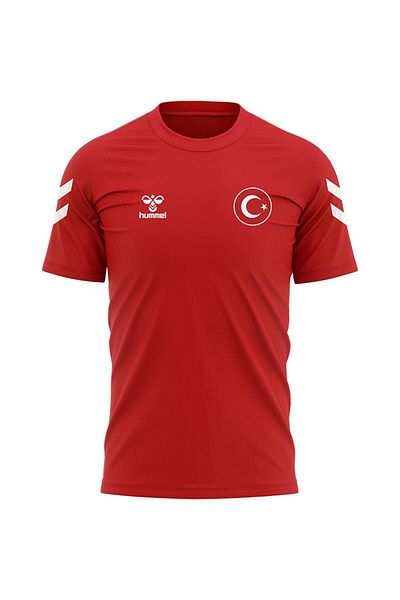 hummel Armin National Team Training T-Shirt Red