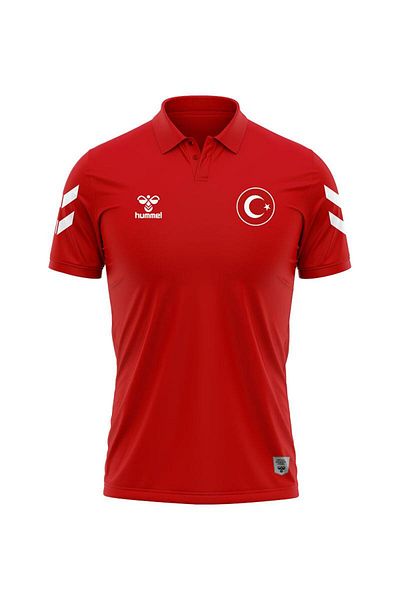 hummel Armin national team camp t-shirt red