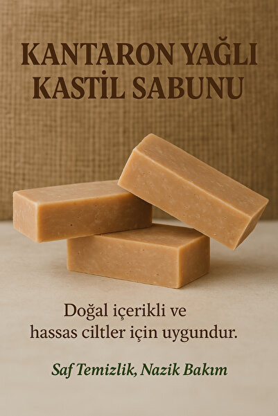 petlovebutik Kantaron Yağlı Kastil Sabunu – %100 Doğal, Cilt Dostu ve Şifalı ...