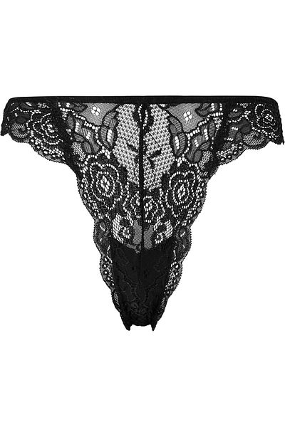 Urban Classics Ladies Allover Lace Tanga 2-pack