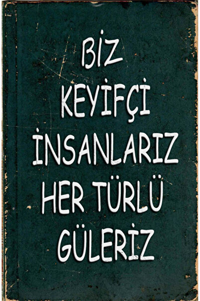 tablohouse Ahşap Poster "Retro Ahşap Poster" Mobilya