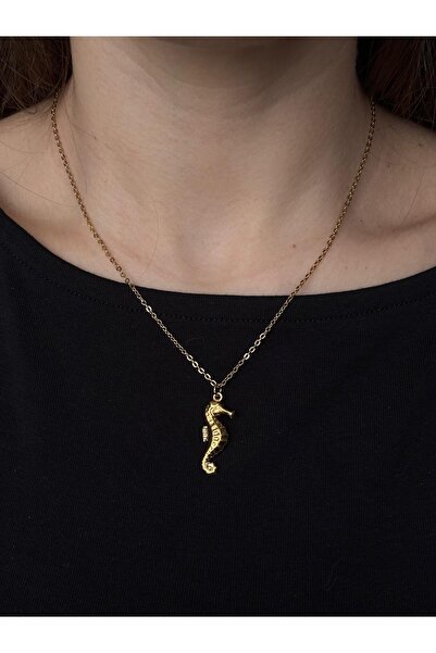 mysteriajewelry Denizatı Vintage Madalyon Çelik Kolye