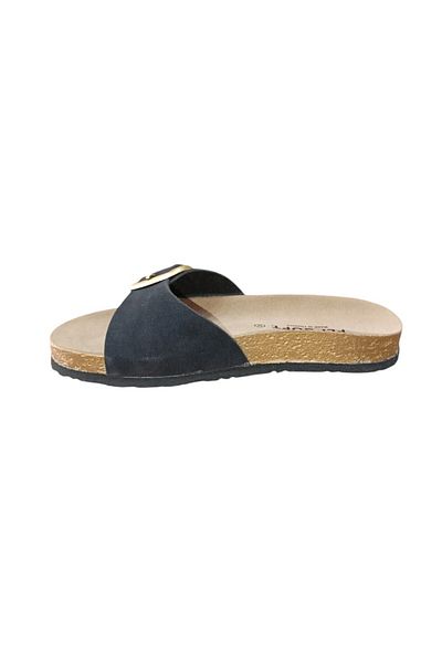FLY SOFT S042.020 Women's Single Buckle Cork Sole Summer Comfort Slippers
