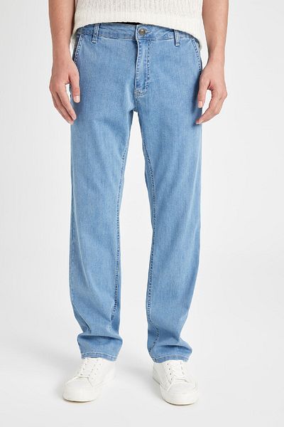 DeFacto Τζιν παντελόνι Sergio Regular Fit - Κανονική μέση, Pipe Leg D4301AX24SM