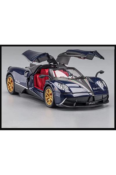 Generic 1/32 Diecast Model Car Collectible Pull Back with Light and Sound Toy For Kids (White)
