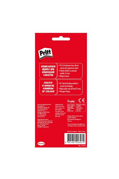 Pritt Kuruboya 12 Color Pack