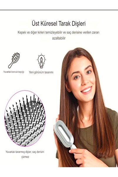 DEANB Teacher's Day Gift Airbag Massage Comb |   Easy-To-Clean Hair Brush for Wet & Dry Hair