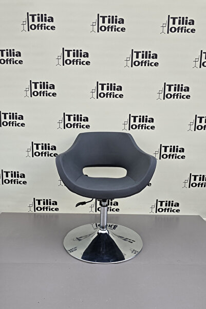 TİLİAOFFİCE Monaco Ofis Çalışma Koltuğu - Antrasit Gri | Tepsi Ayak