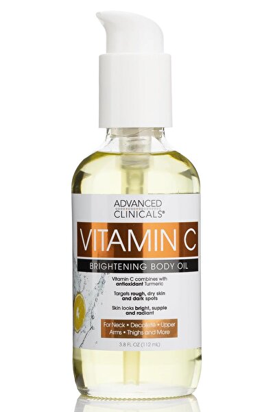 Advanced Clinicals زيت فيتامين سي للجسم من أدفانسد كلينيكالز، 112 مل