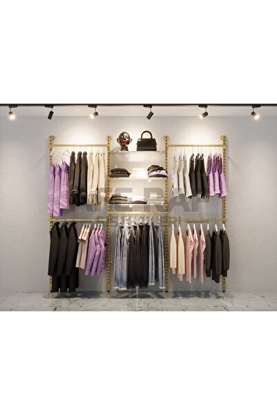 AFE DEKOR Mağaza Raf Sistemi, Askılık Sistemi, Butik Rafı, Mağaza Stand, Giyi...