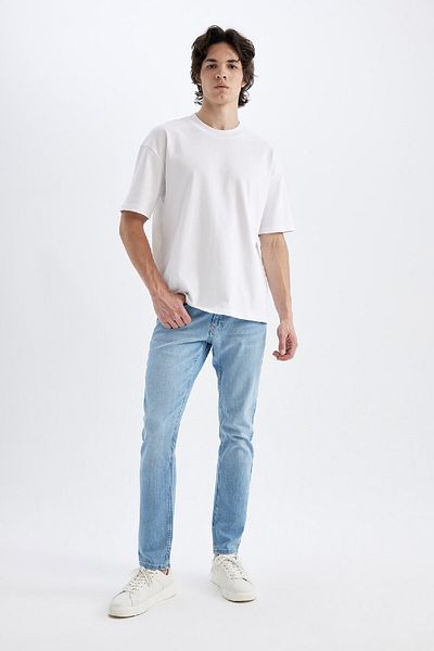DeFacto Džíny Pedro Slim Fit Regular Waist Skinny Leg Jeans - D4466AX24HS