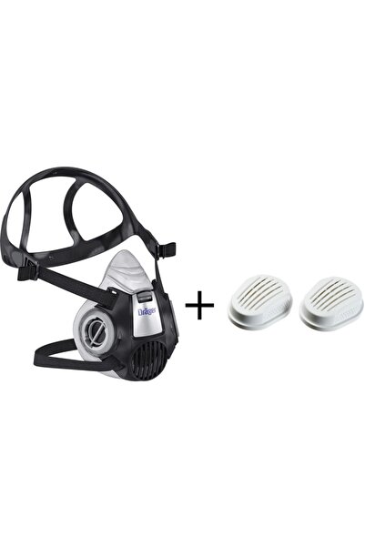 Drager X-Plore 3300 M Yarım Yüz Maskesi + 6738011 P3 R Filtre