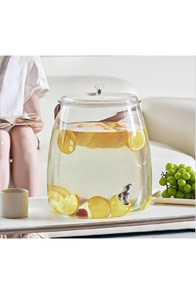 Extra جيك عصير بلاستيك بصنبور وستاند سعة 5 لتر , الراحة والسهولة في كل رشفة