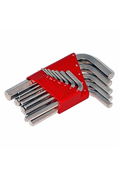 İzeltaş İzeltaş 12 Parça Kısa Allen Anahtar Takımı Alyan Set 4900 00 3112