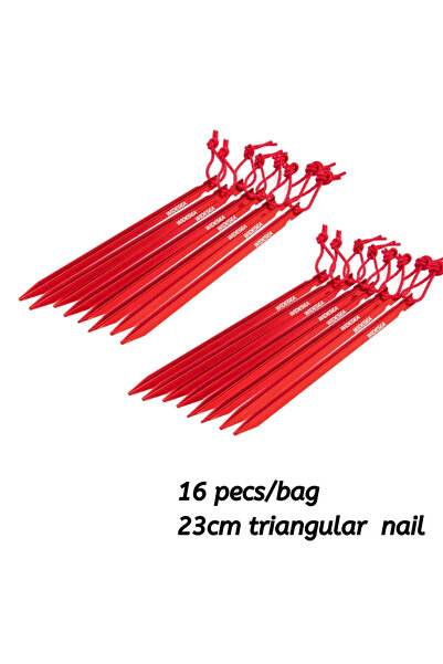 Choice widesea 16pecs 23cm nail Widesea Camping 16pc/set Tent Pegs Stakes Nai...