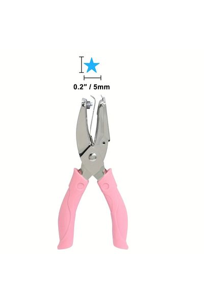 Choice Star shaped hole 1PC Cute Metal Handheld Paper Punch Scrapbooking Clothes Single Hole Punches Star H