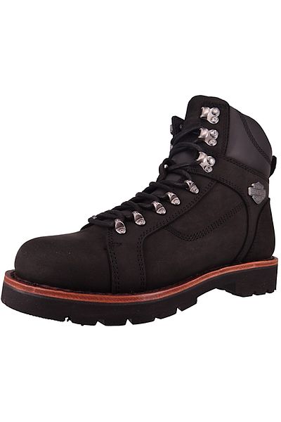 Harley Davidson Herren Bikerboots Stiefel Windon Biker Motorrad D93851 Schwarz Black Leder