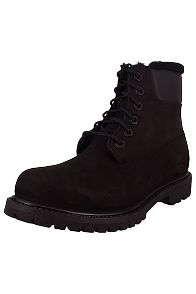 Timberland Damen Elegante Stiefel Stiefel Winterschuhe Premium Warm gefüttert TB1A1U7S001 Schwarz Black Leder