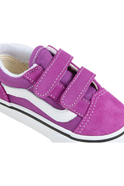 Vans Old Skool V Kids Casual Shoes Pink