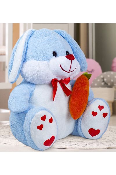 Pandamkee Pandamke أرنب لطيف 80 سم يحمل جزرة في اليد