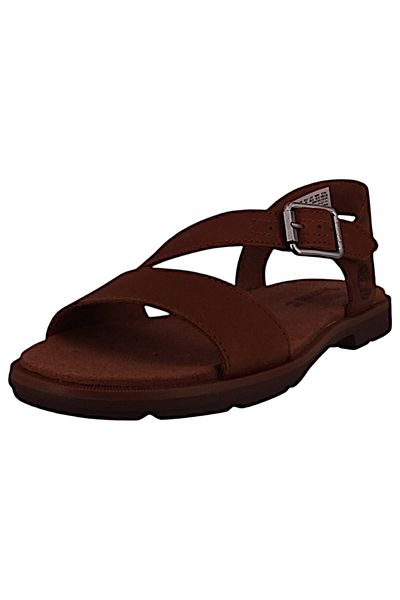 Timberland Damen Sandalen Calista Bay Tb0a2r2tem6 Braun Rust Leder