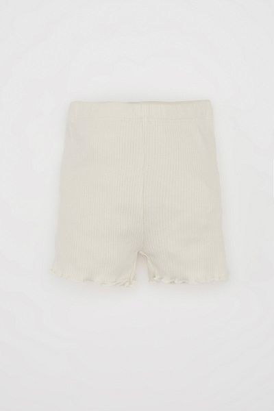 DeFacto Ribbed Baby Girl Camisole Shorts - D4966A524SM