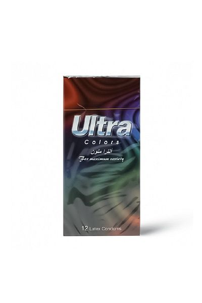 ULTRA COLORS CONDOMS 12PK