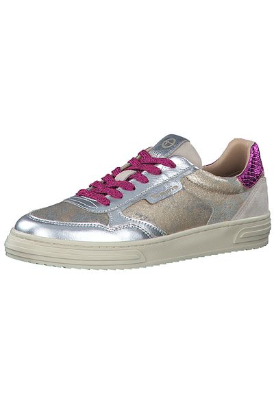 Tamaris Damen Low Sneaker Low Top 1-23617-42 Mehrfarbig 902 Multicolor Lederimitat/ Textil Mit Removable Soc