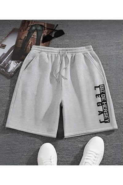 belean Δικαίως εμπριμέ Unisex σορτς Lycra Stretchy Single Jersey Χτενισμένο βαμβακερό ύφασμα που δεν ιδρώνει