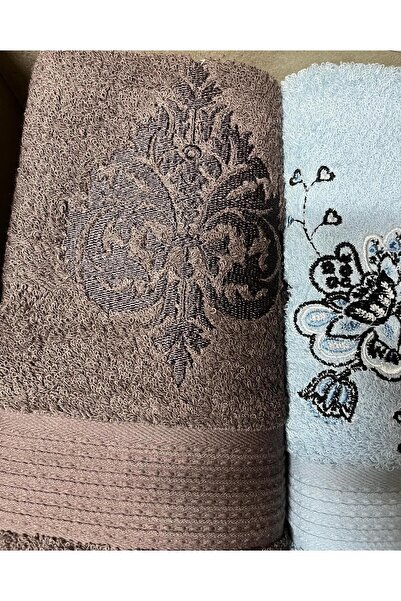 Özdilek Набір рушників Pony - Найкращий набір для лазні - Кава-синій