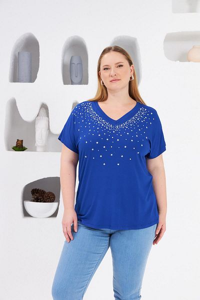 RMG Oversized T-Shirt - Star Stone Print