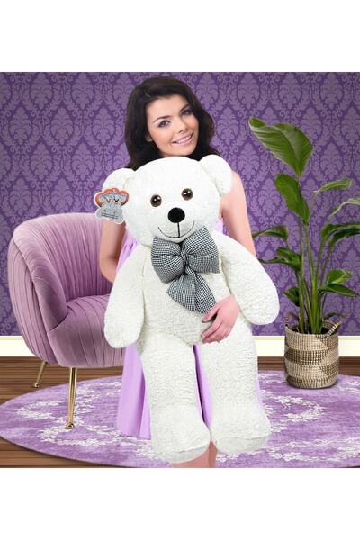 NİLOŞUM 100 Cm Papyonlu Büyük Ayıcık (%100 Yerli)