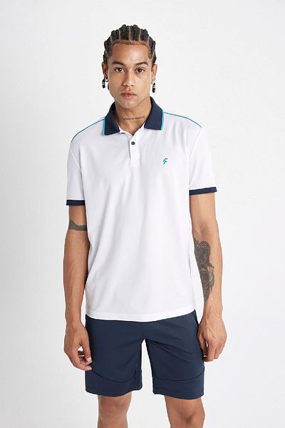DeFacto Fit Slim Fit Slim Fit Sportsman Pique κοντομάνικο μπλουζάκι πόλο D5010ax24hs