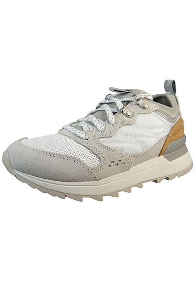 Merrell Damen Low Sneaker Alpine 83 Recraft Low Top J006868 Weiß Moon Leder und Textil