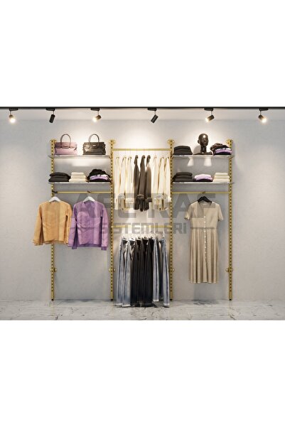 AFE DEKOR Mağaza Raf Sistemi, Askılık Sistemi, Butik Rafı, Mağaza Stand, Giyi...