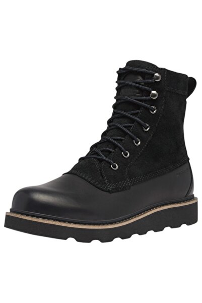 Sorel Herren Winterstiefel Stiefel Winterschuhe Slaptown 62 Caribou Wp 2078321 Schwarz 010 Black Leder Mi