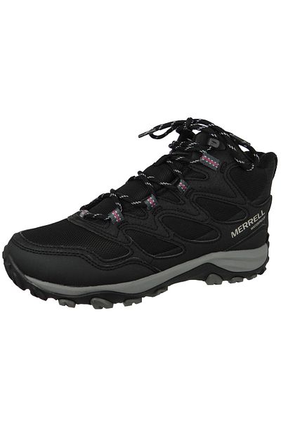 Merrell Damen Sportliche Stiefel Wanderschuhe Winterschuhe West Rim Sport Thermo J036814 Schwarz Black Texti