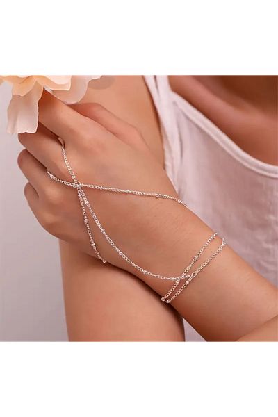 Girift Vintage مجوهرات يد Vega Gold Şahmeran - إكسسوار يدوي