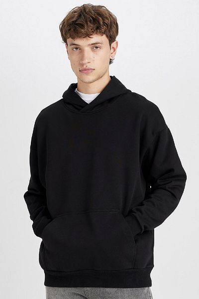 DeFacto Oversize Sweatshirt with Hooded Pockets - Y1237Az24Au
