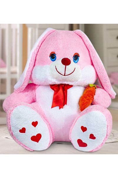 Pandamkee أرنب يحمل جزرة مقاس 100 سم