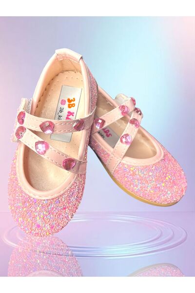 3b kids РОЖЕВЕ СКЛО ОСОБЛИВИЙ ДИЗАЙН З ДЕТАЛЯМИ У ВИГЛЯДІ СЕРЦЯ