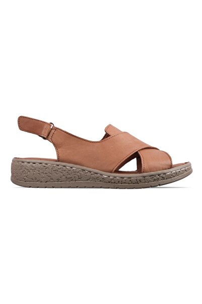Lal Shoes & Bags Sandale ortopedice de damă din piele naturală cu toc mic-S.TABA